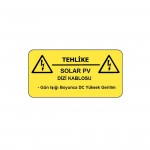 Solar PV Dizi Kablo Levhası Solar PV Dizi Kablo Levhası