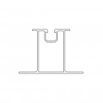 55 mm Solar Ray Profili 1 Boy (6 m)