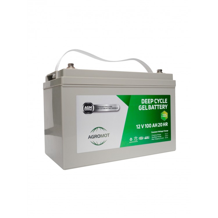 Jel akü 12V 100Ah AGROMOT100 Jel akü 12V 100Ah AGROMOT100
