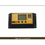 PWM 10A ŞARJ REGÜLATÖRÜ 12/24V (AT10) PWM 10A ŞARJ REGÜLATÖRÜ 12/24V (AT10)