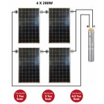 DC POMPA 0,8Hp 600W (4SW204-0,6/48N)