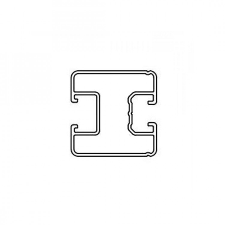 Çift Kanallı Solar Ray Profili 1 Boy (6M) Çift Kanallı Solar Ray Profili 1 Boy (6M)